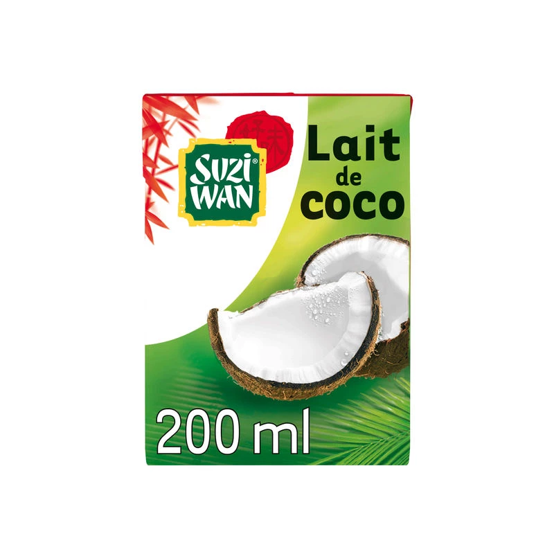 Leite de coco 200ml - SUZI WAN