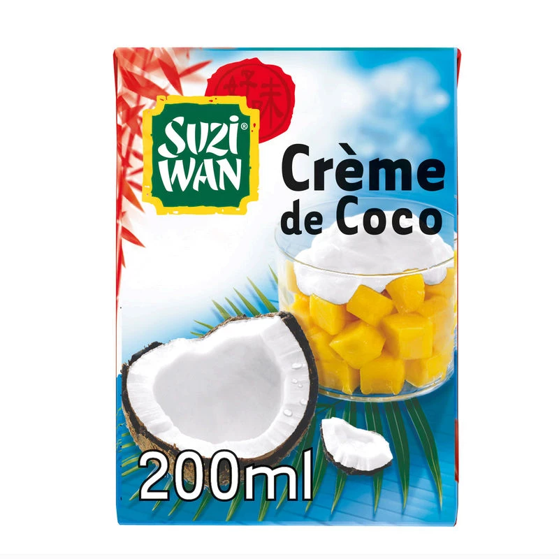 Creme de coco 200ml - SUZI WAN