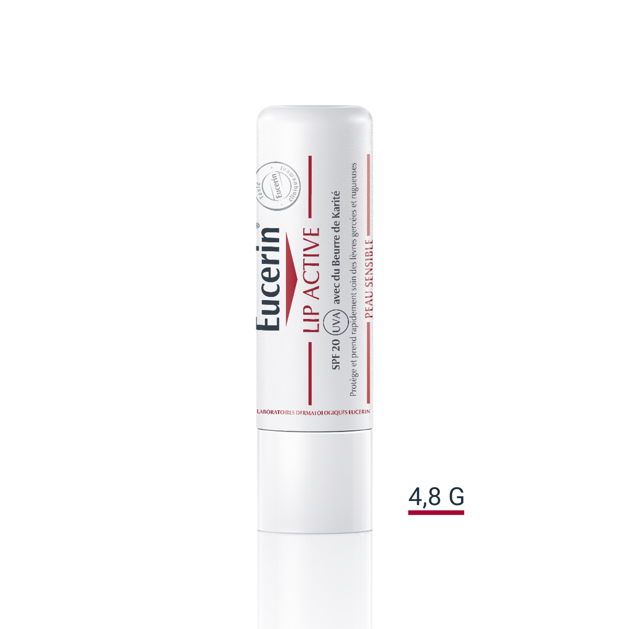 एक्टिव लिप केयर स्टिक 4.8 ग्राम - Eucerin