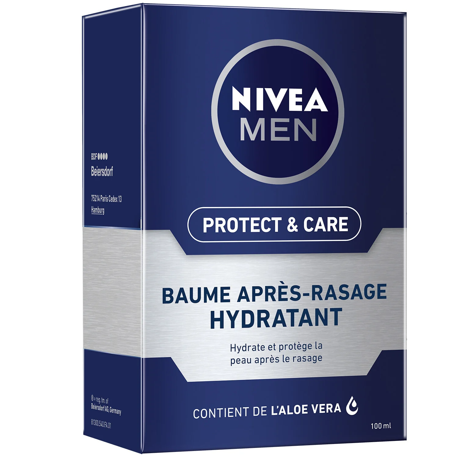 Baume Après-rasage Hydratant Protect&care Aloe Vera  -nivea