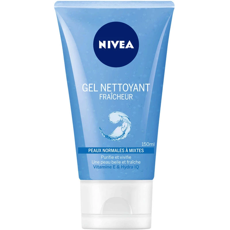 Gel Nettoyant Fraicheur Peaux Normales à Mixtes  150ml - NIVEA