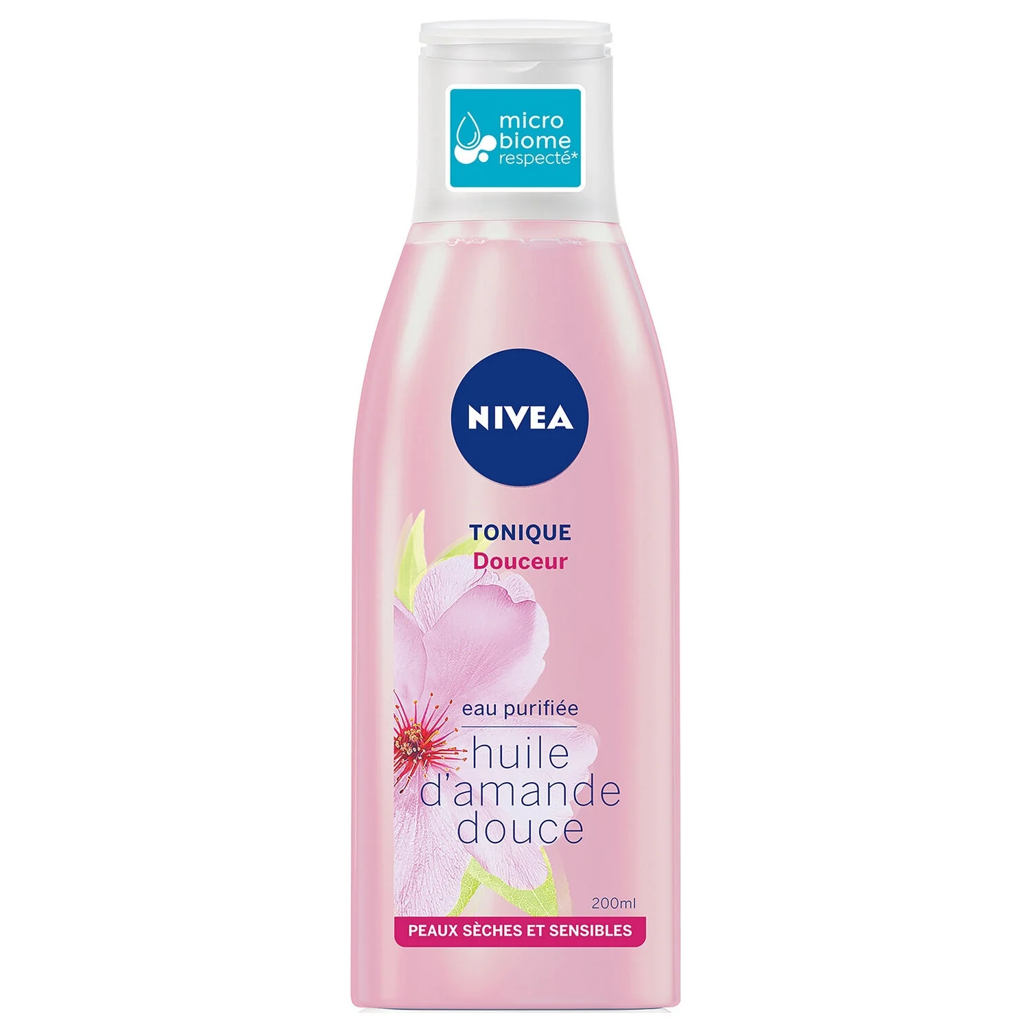 Tonique Douceur à l'Huile d'Amande Douce Peaux Sèches & Sensibles 200ml - NIVEA