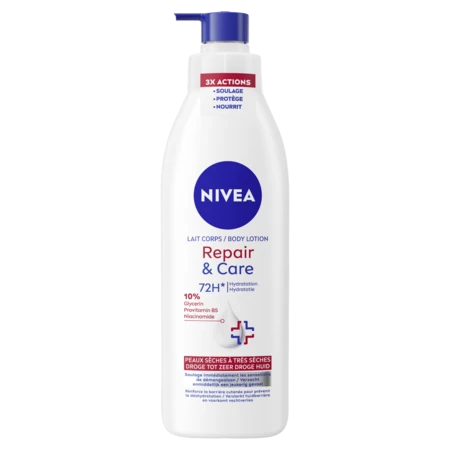 Lait Corps Repair & Care 72H Hydration 10% Glycerin 250ml - NIVEA