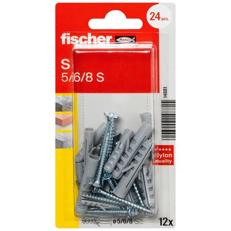 X12 Assortiment Cheville Nylon
