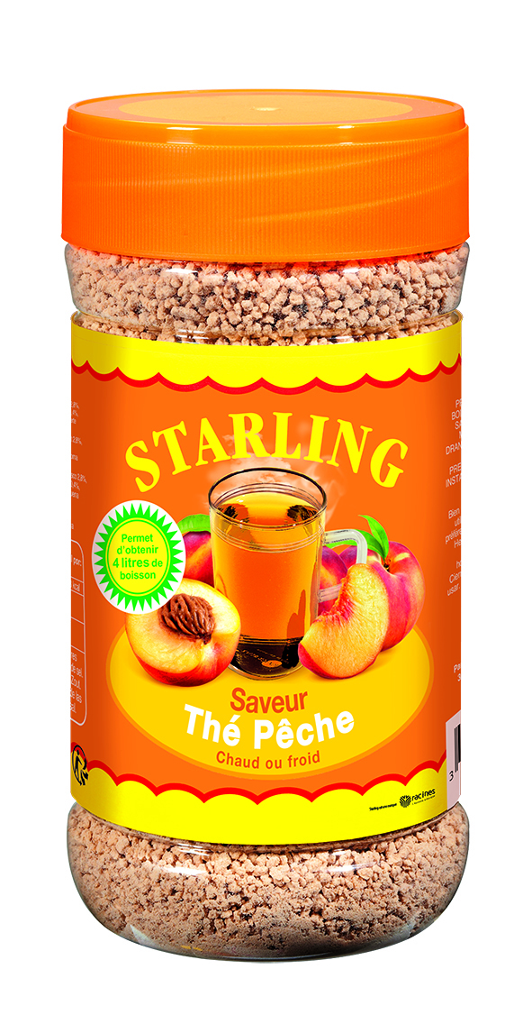 Bebida Instantánea De Té De Melocotón (12 X 400 G) - STARLING