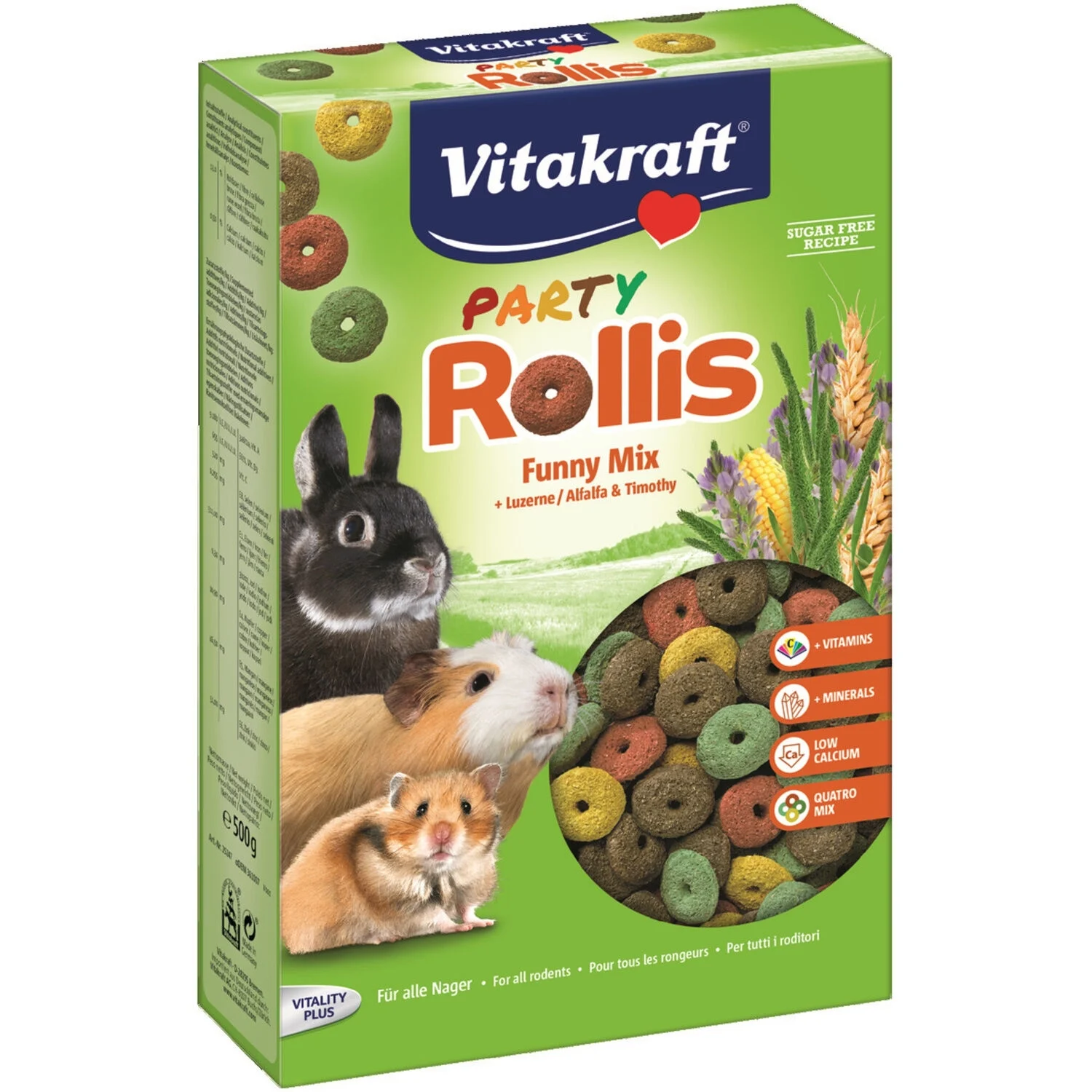 Rollis Party Pour Rongeur 500g - Vitakraft