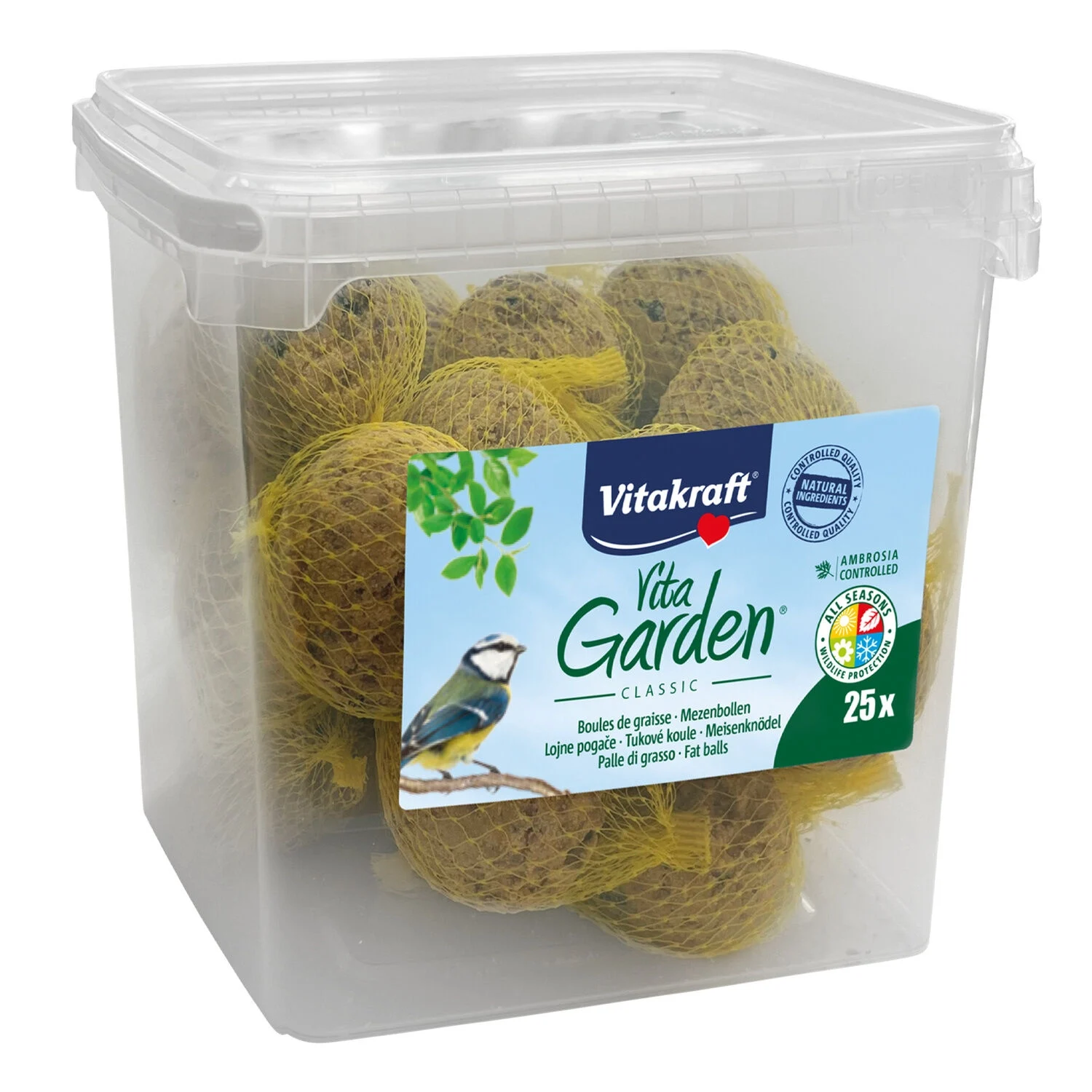 Bucket 25 fat balls, Vita Garden - Vitakraft