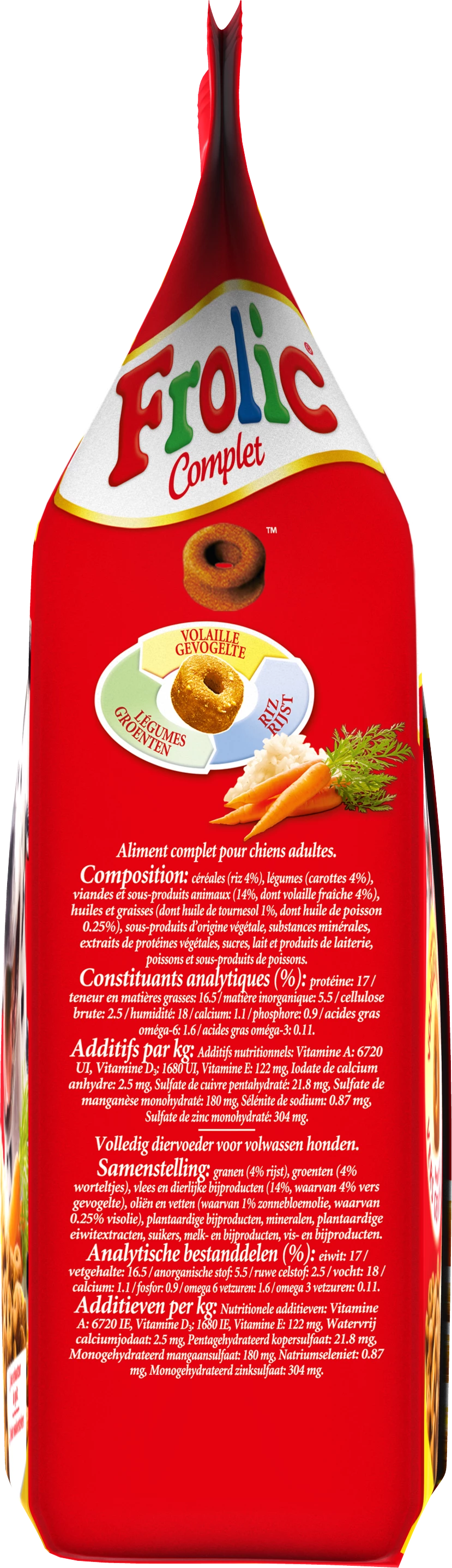 Frolic Volail.legum.riz 1,5kg