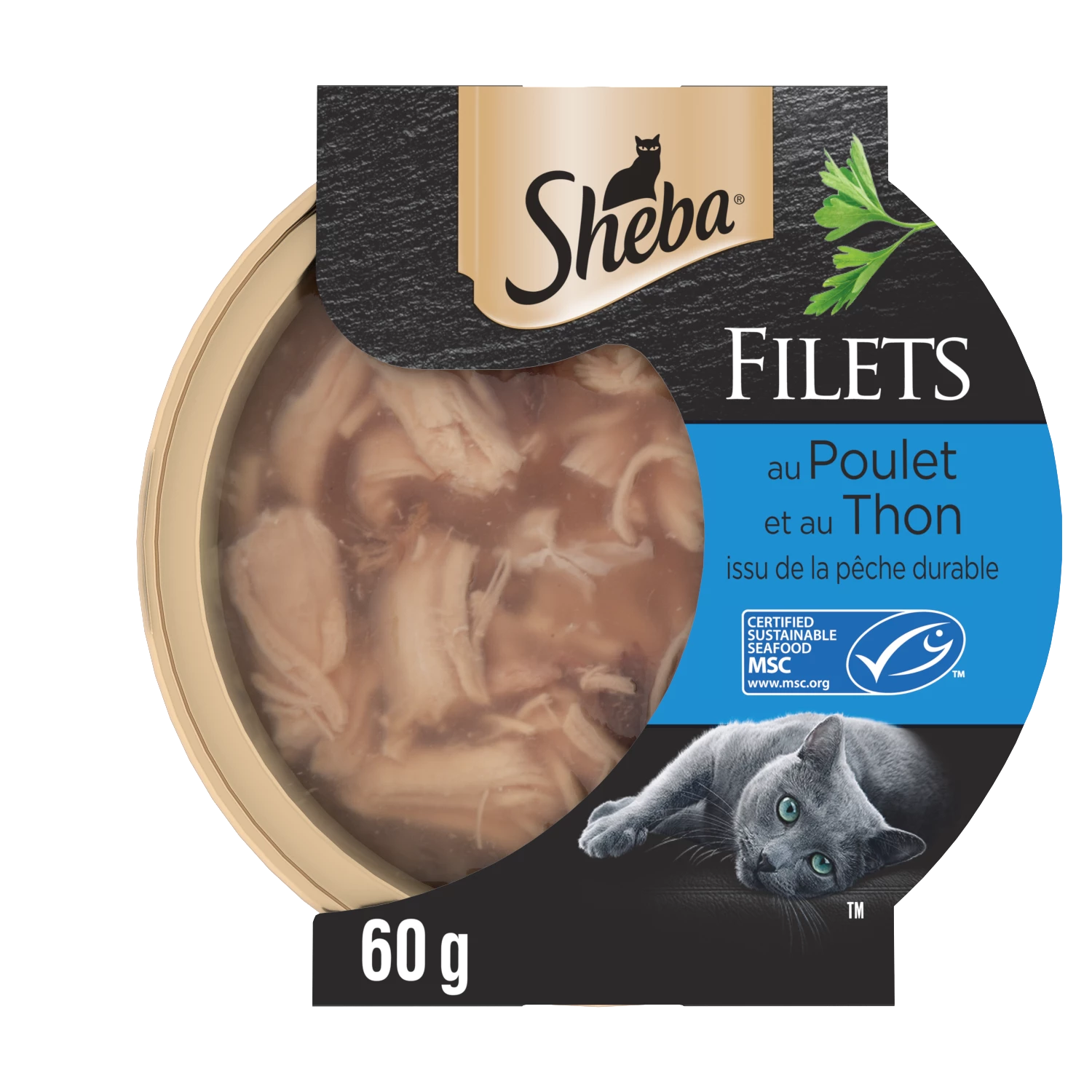 Sheb Filet Filet Thunfisch Chat 60g