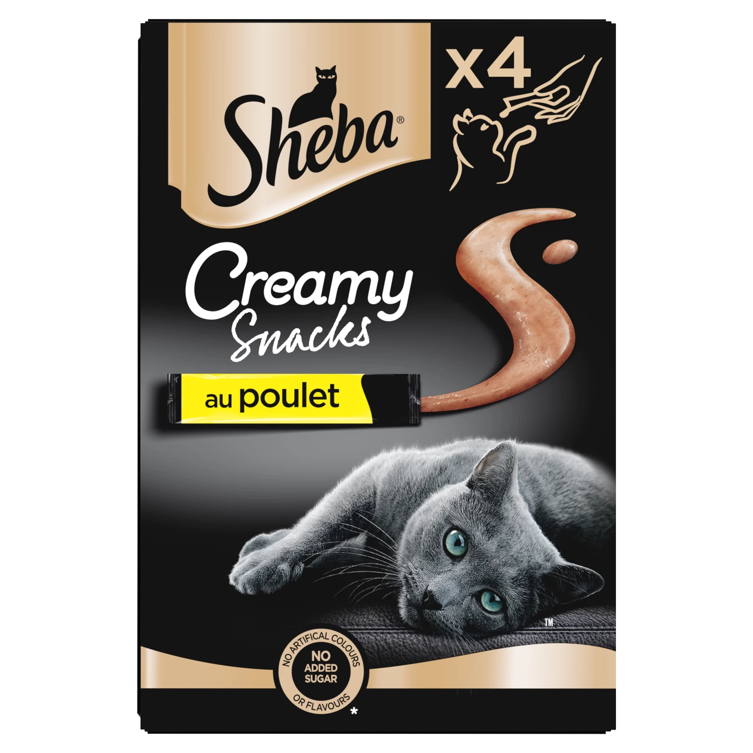 Snack Cremoso Plt Chat 4x12g