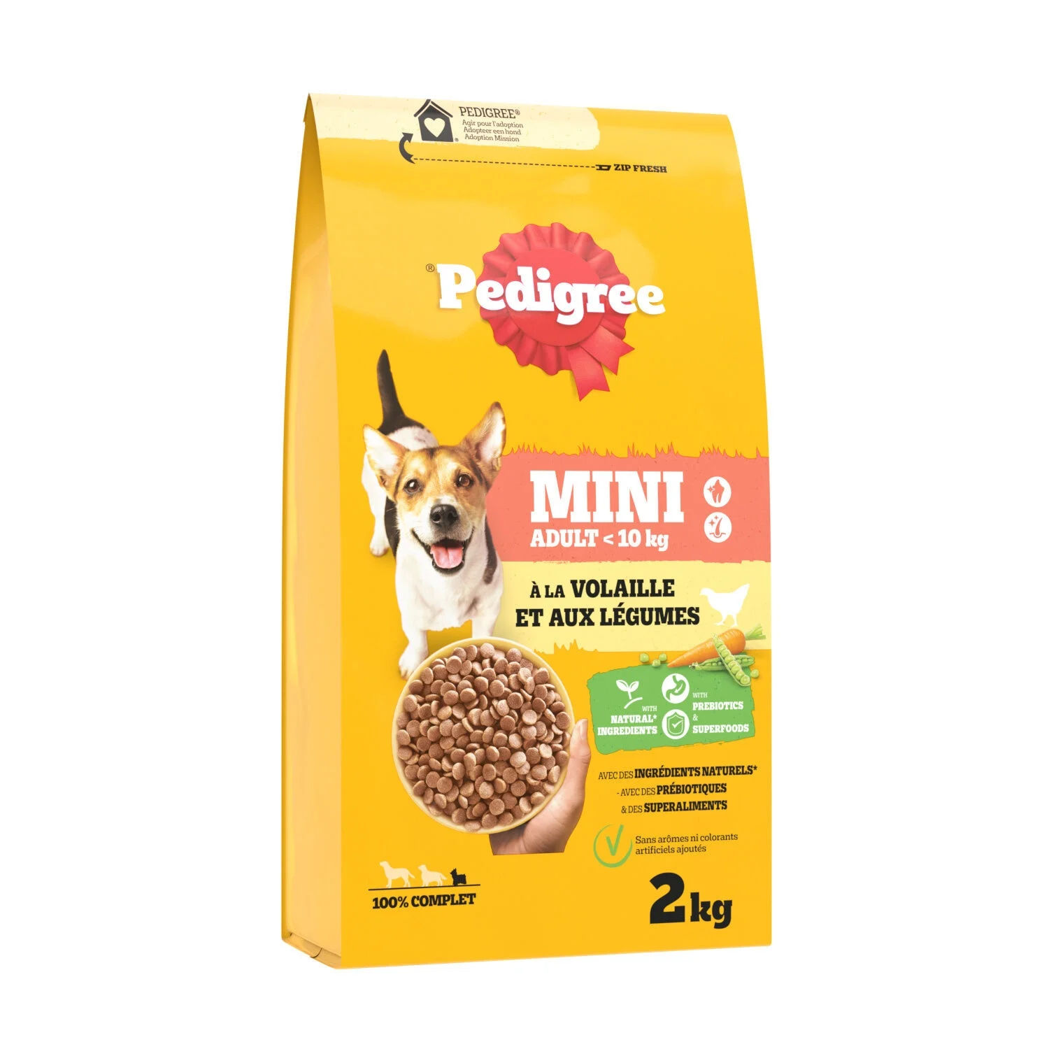 Mini Poultry Adult Dog Food 2kg - Pedigree