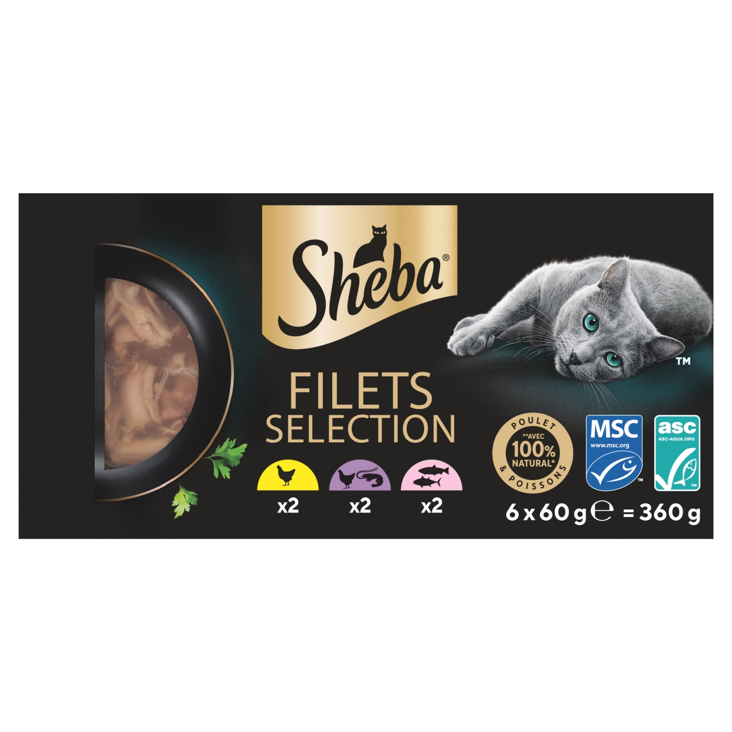 6x60g Multipacks Mixte Filets