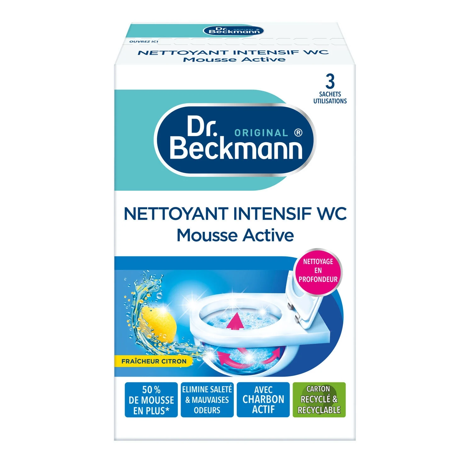 Net Intensif Mousse Wc Active