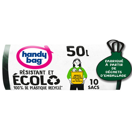 10 Sacs 50l 100 Recycle
