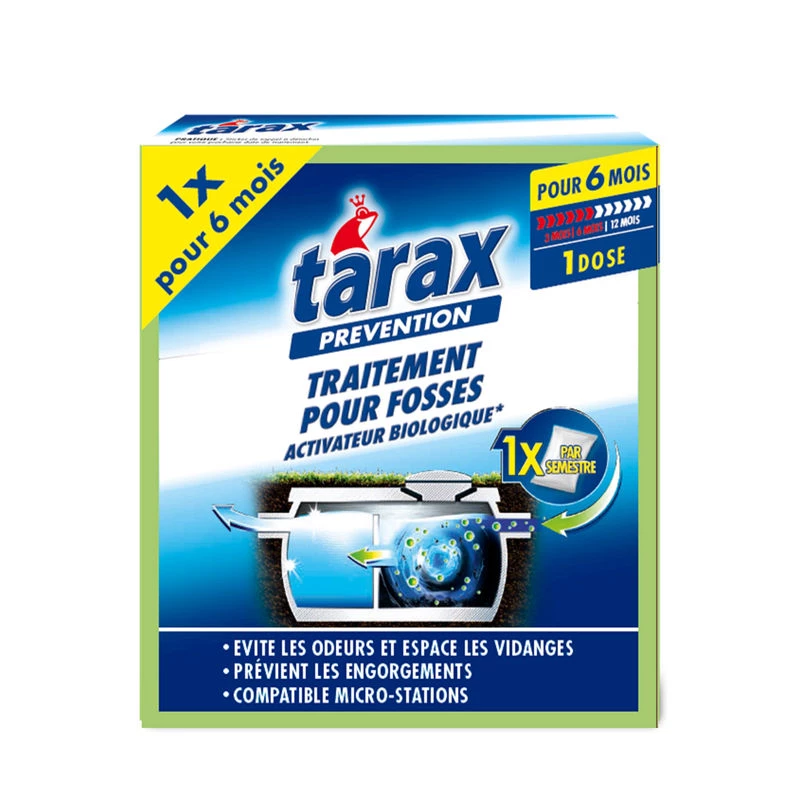 Tarax Fosses Septiques 6mois