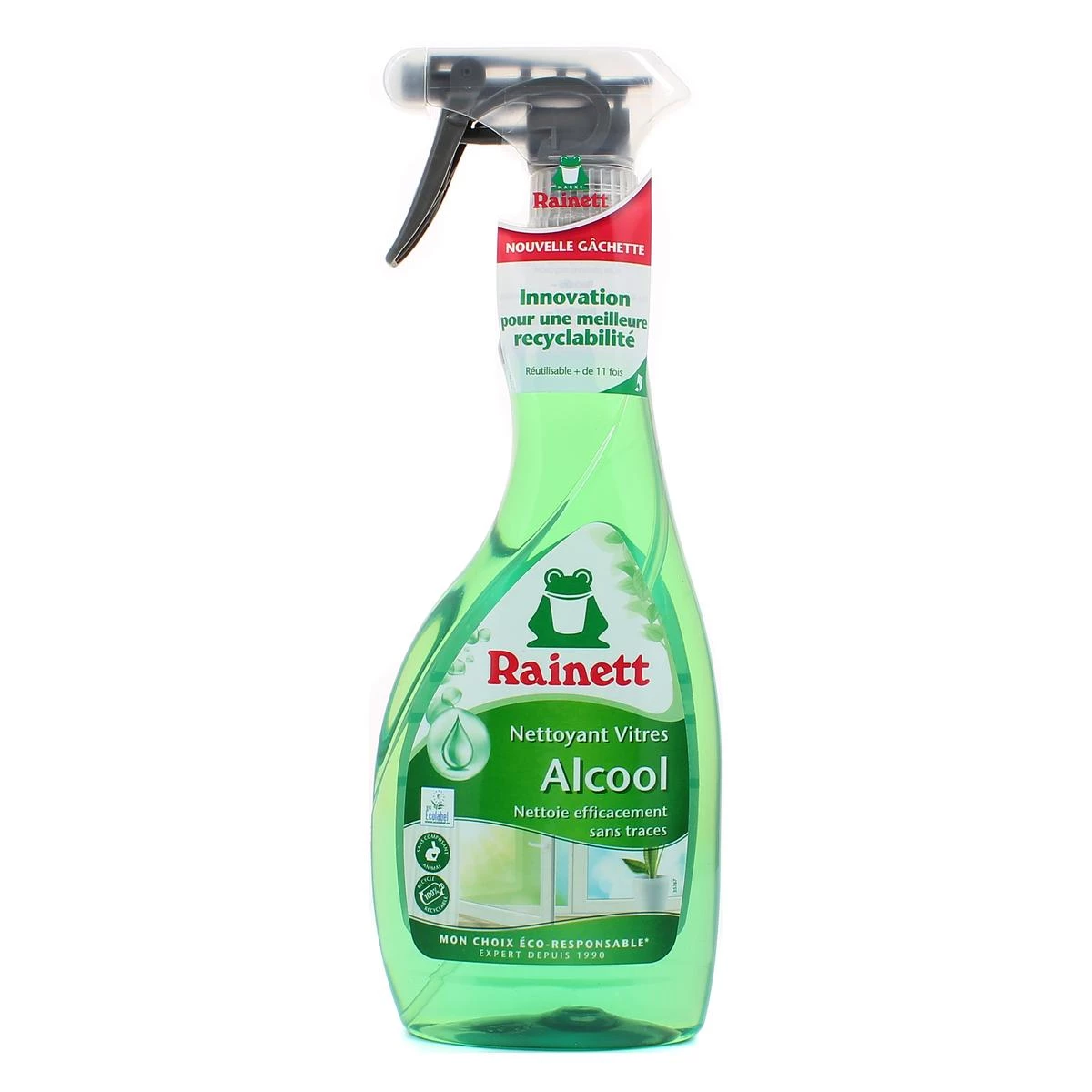 Window cleaner with alcohol 500ml - Rainett