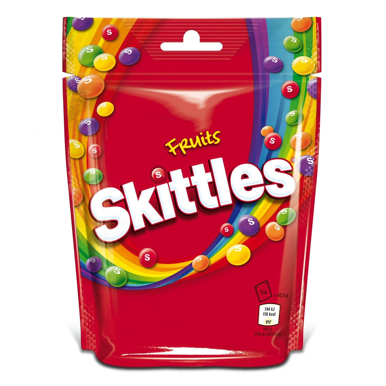 Doce Sabor Fruta; 174g - SKITTLES