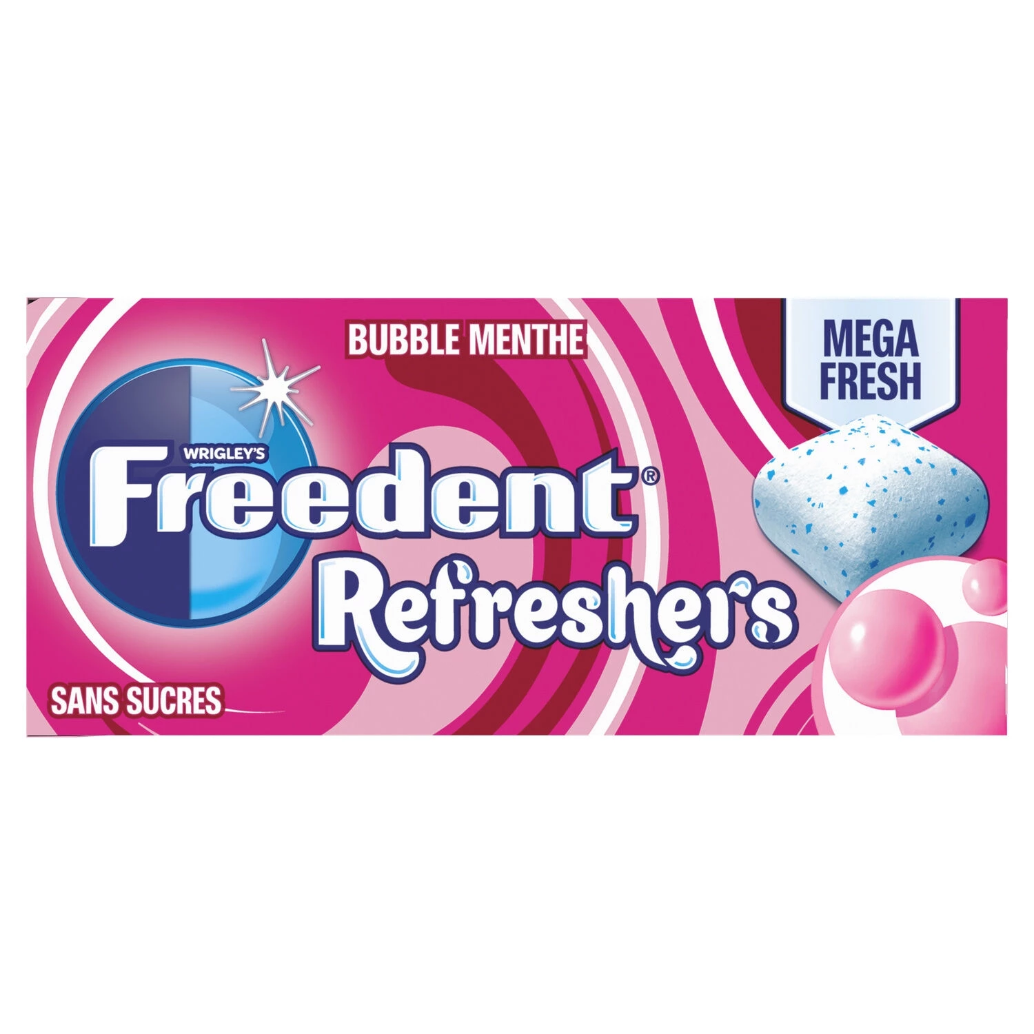 Chewing-gum Bubble Menthe X8