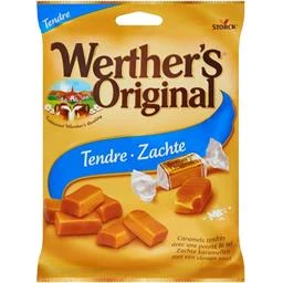 Sachet 165g De Bonbons Caramel  Tendre Pointe De Sel Werther's Original