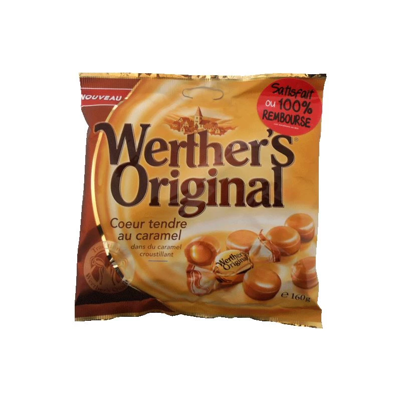 Мягкие карамельные конфеты-сердечки; 160г - WERTHER'S ORIGINAL