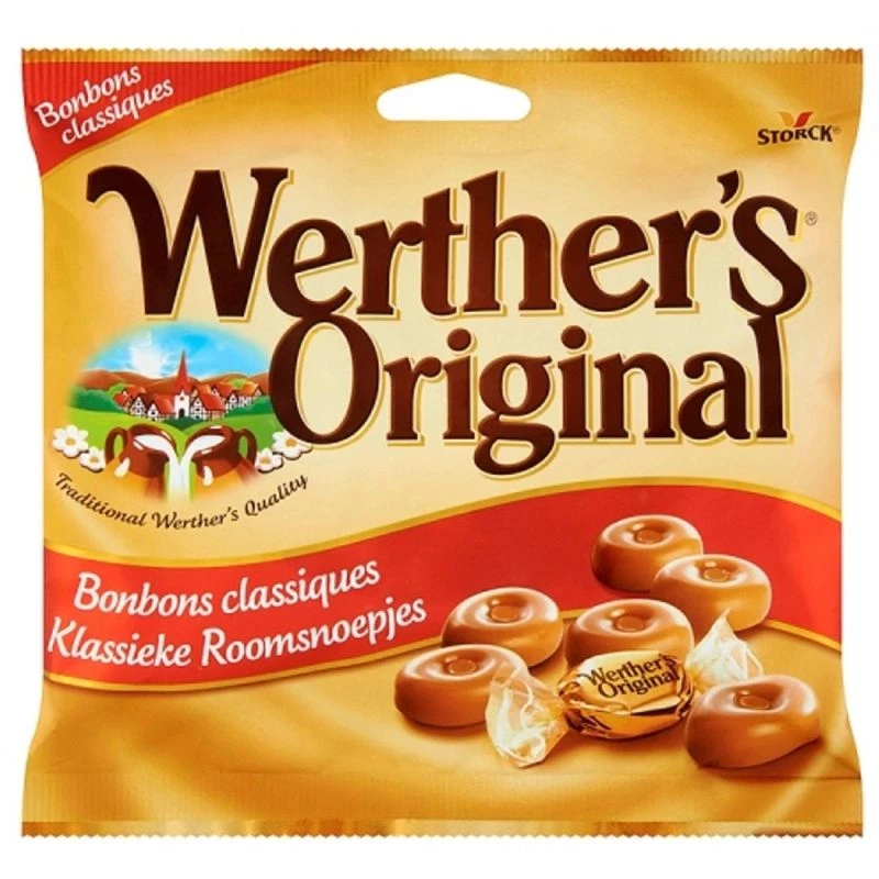 Caramelos Duros con Mantequilla y Nata 175g - Werther's