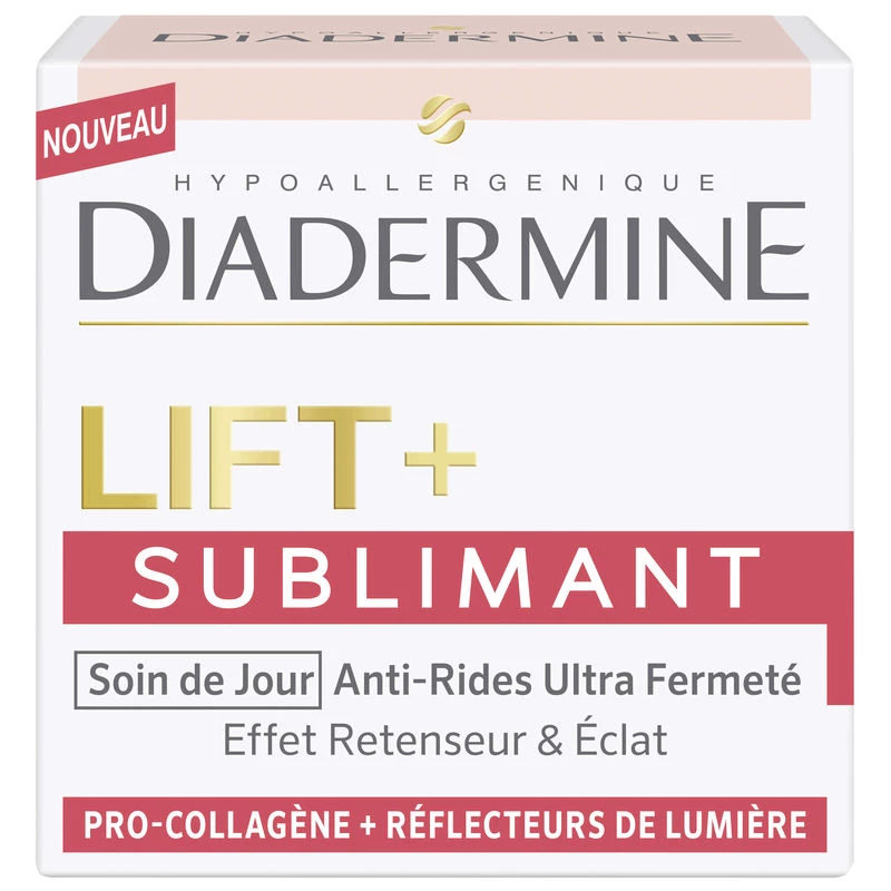 Crème Anti-Rides Lift + Sublimant Jour, 50ml - DIADERMINE