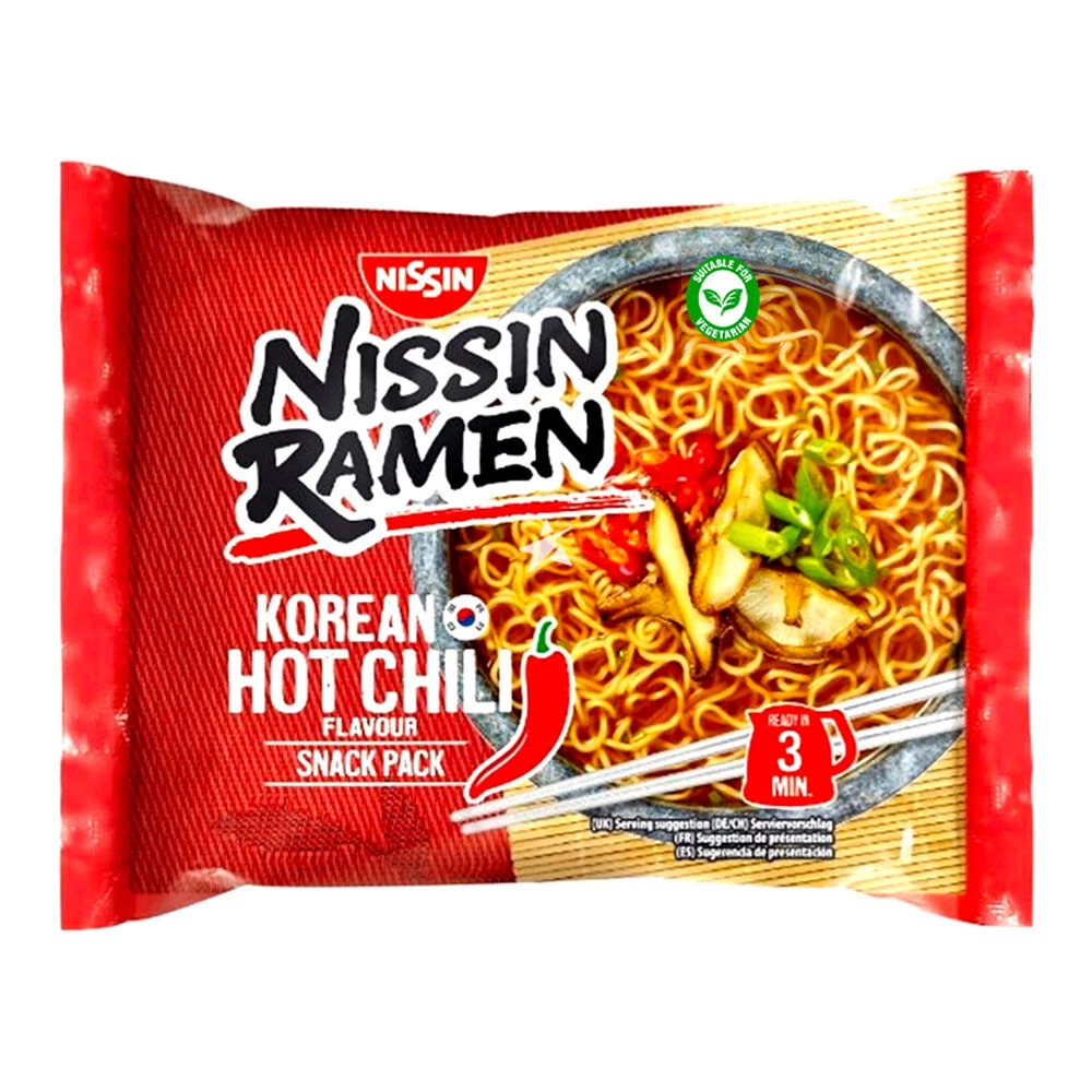 Saco de Ramen Hot Chili Coreano - NISSIN