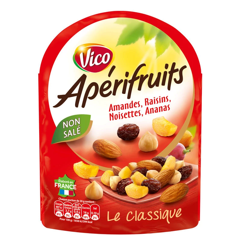 Gemengde Gedroogde Vruchten ApériFruit CLassique 120g - VICO
