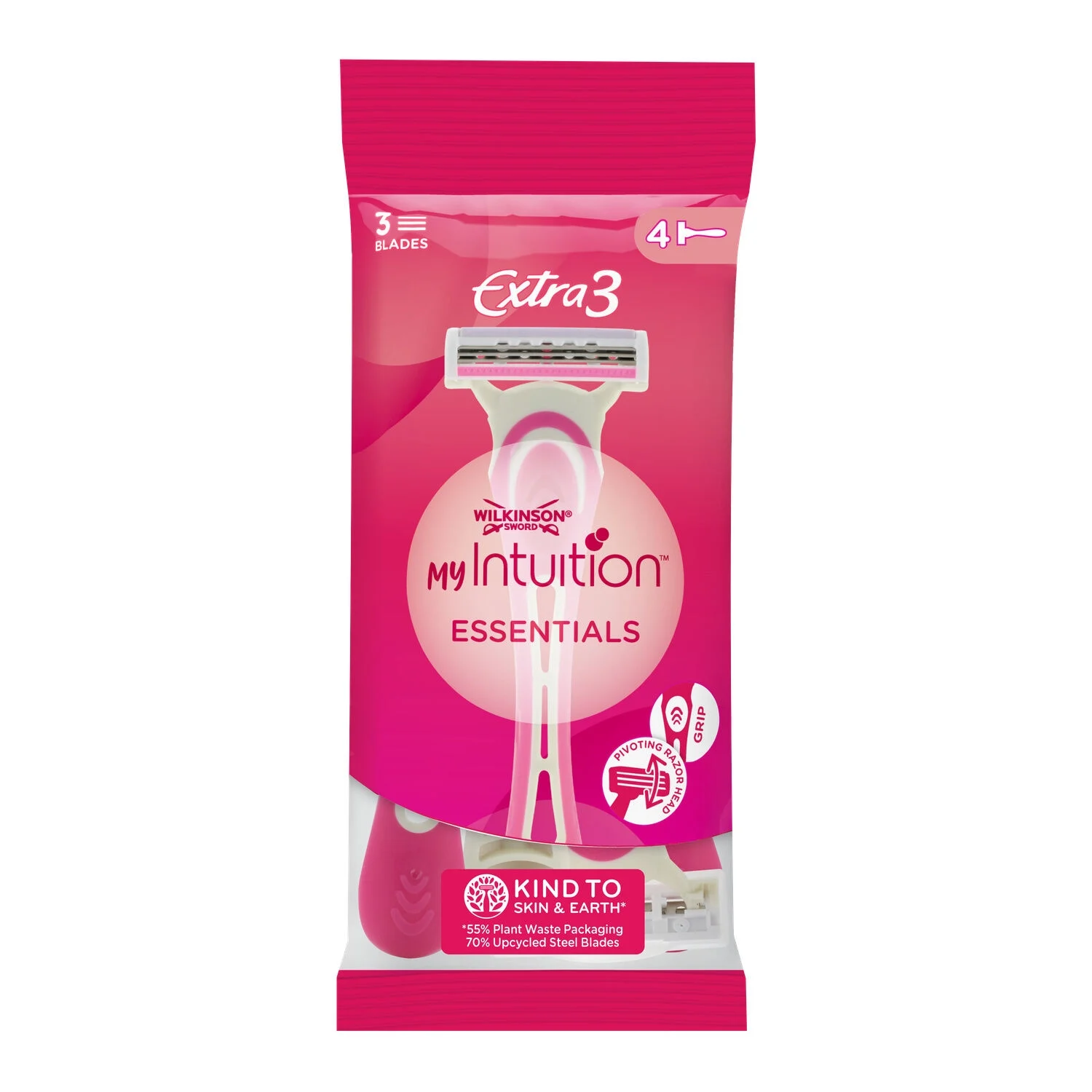 Rasoirs Jetables Femme Extra 3essentials - Wilkinson
