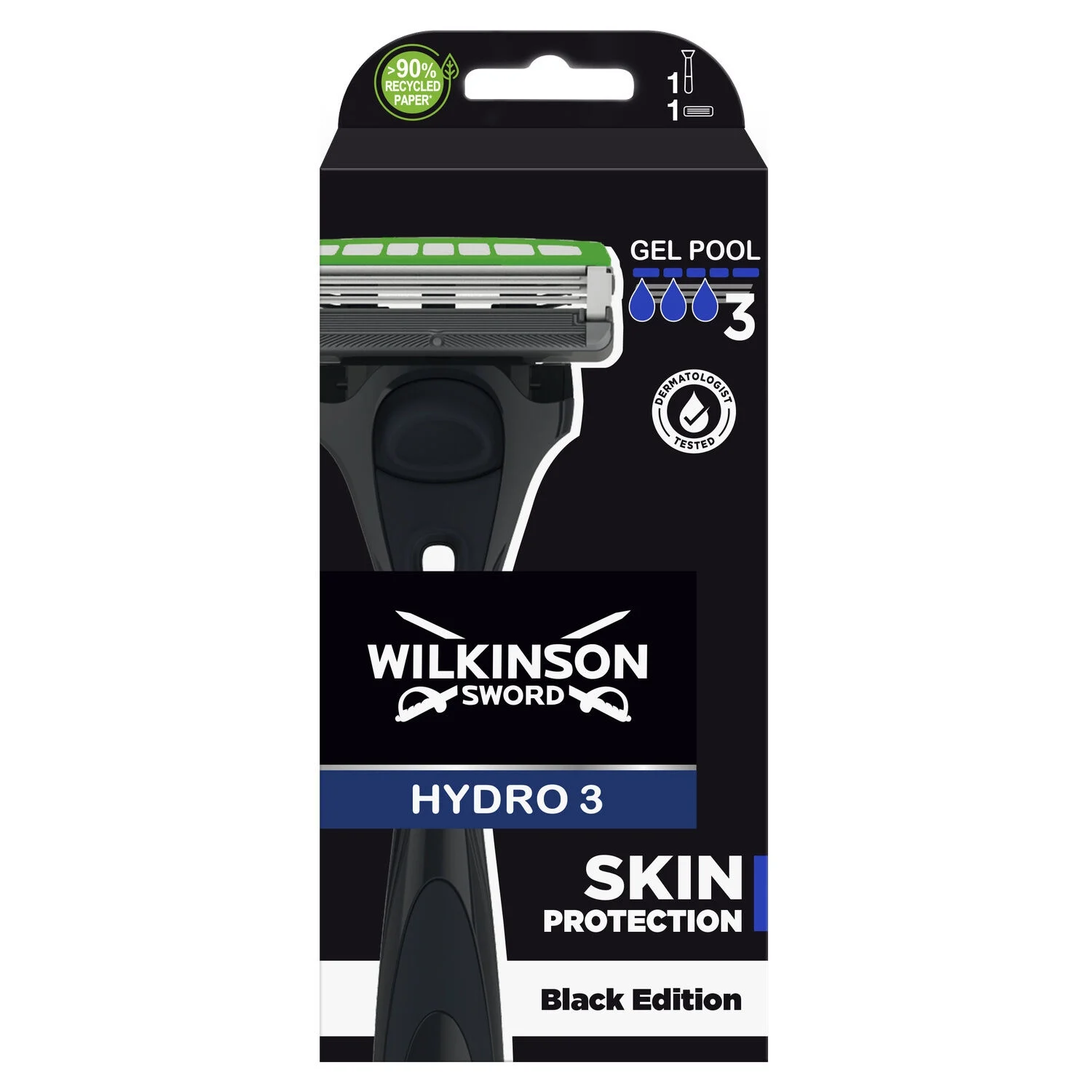 Rasoir Hydro 3 Black Edition