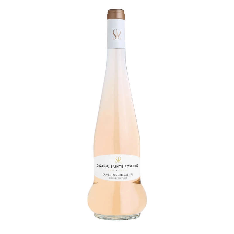 Vin Rosé Côtes de Provence Cuvée des Chevaliers, 13°, 75cl - CHÂTEAU SAINTE ROSELINE