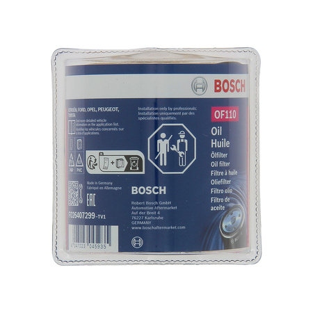 Bosch Filtre A Huileof110