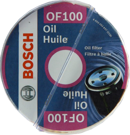 Bosch Filtre A Huile Of100