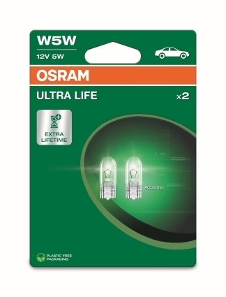 2 Amp Osram W5w Ultralife