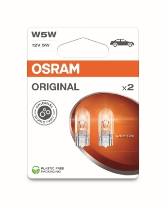 2 Ampoules Osram W5w Original