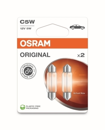 2 Ampoules Osram C5w Original