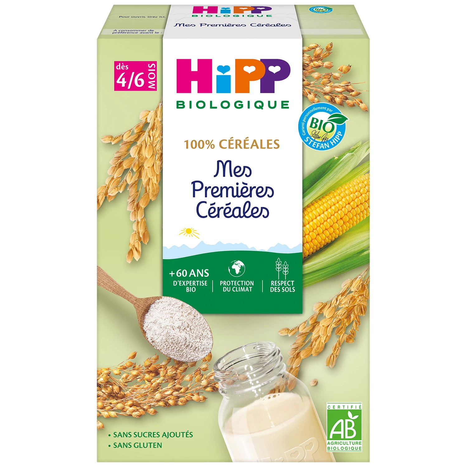Céréales bébé Bio dès 4/6 mois 250g - HIPP