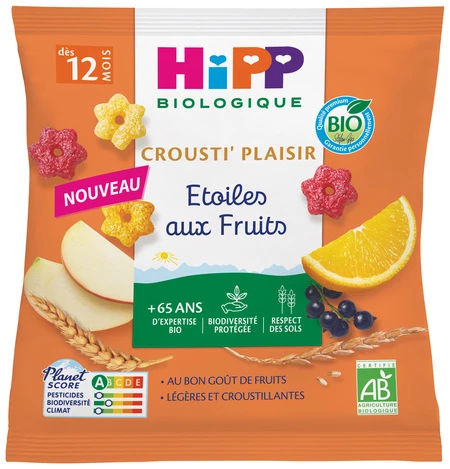 30g Organic Fruit Stars 12m - HIPP BIOLOGIQUE