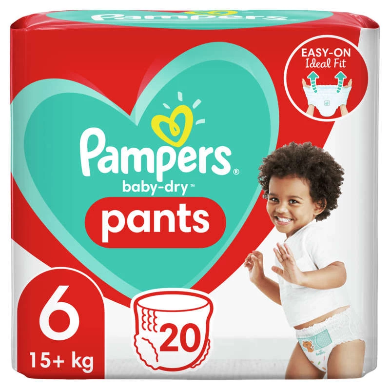 Pampers Bd Pants Paquet T6 X20