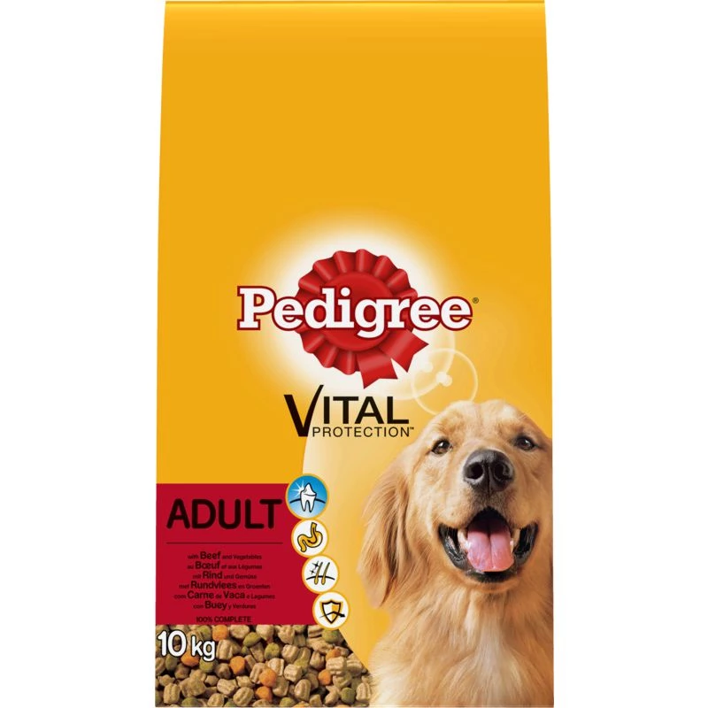 Croquettes chiens Vital Protection Adult 10 kg - PEDIGREE