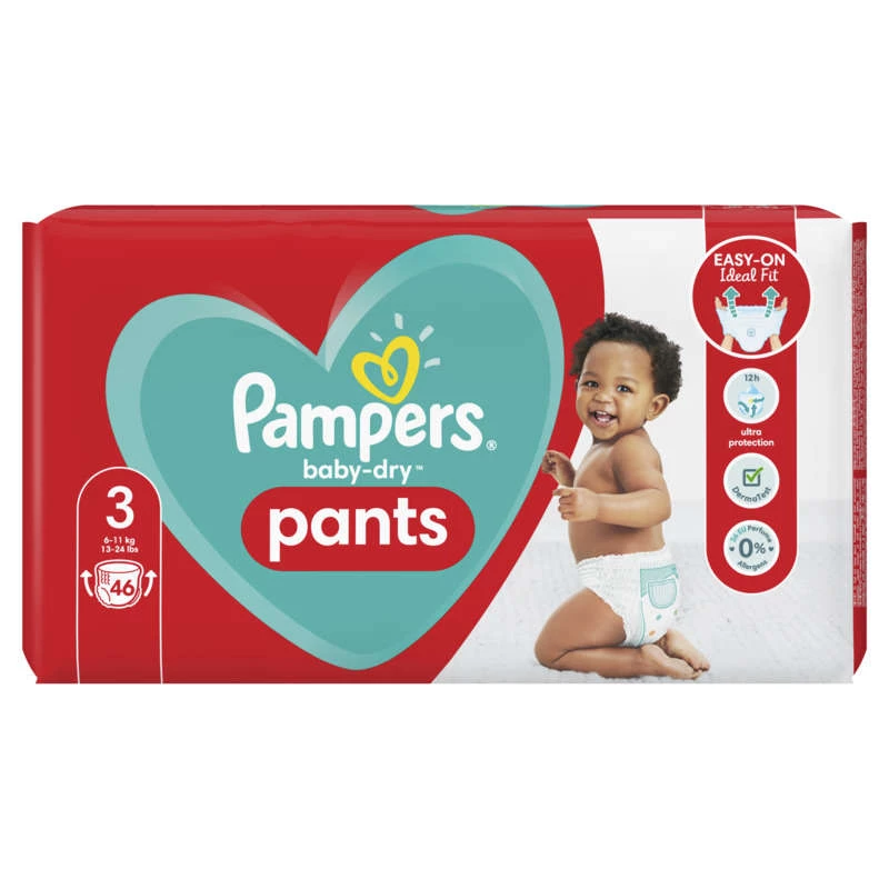 Pampers Baby Dry Pants Geant T