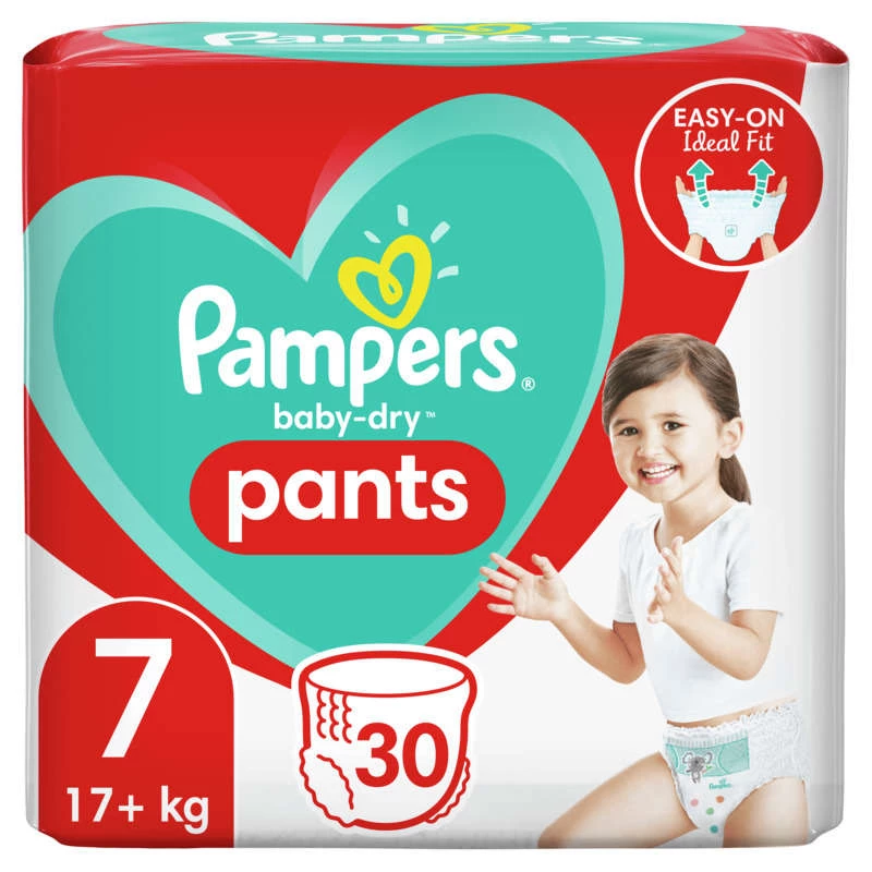 Pampers Baby Dry P Geant T7 X3