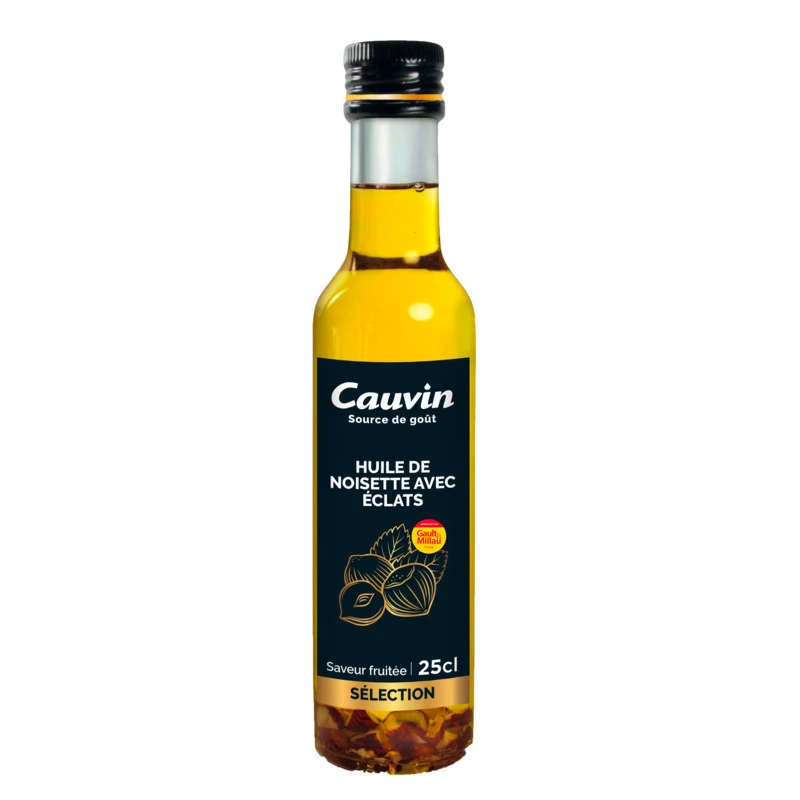huile de noisette 25cl - CAUVIN