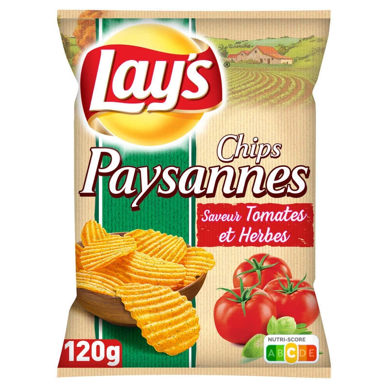 Chips Lays Pays.tomat.herb.120
