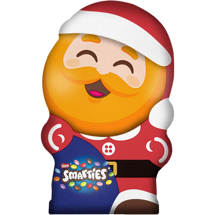 Santa Claus Molded Milk Chocolate 85g - SMARTIES