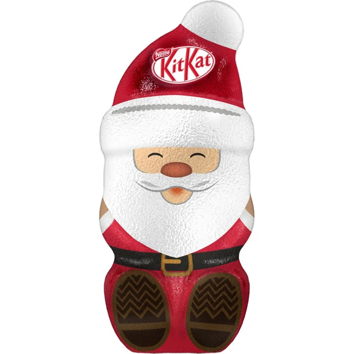 Santa Claus Molded Milk Chocolate 85g - KITKAT