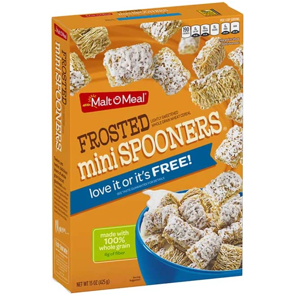 Frosted Mini Spooners Cereal - Malt-O-Meal