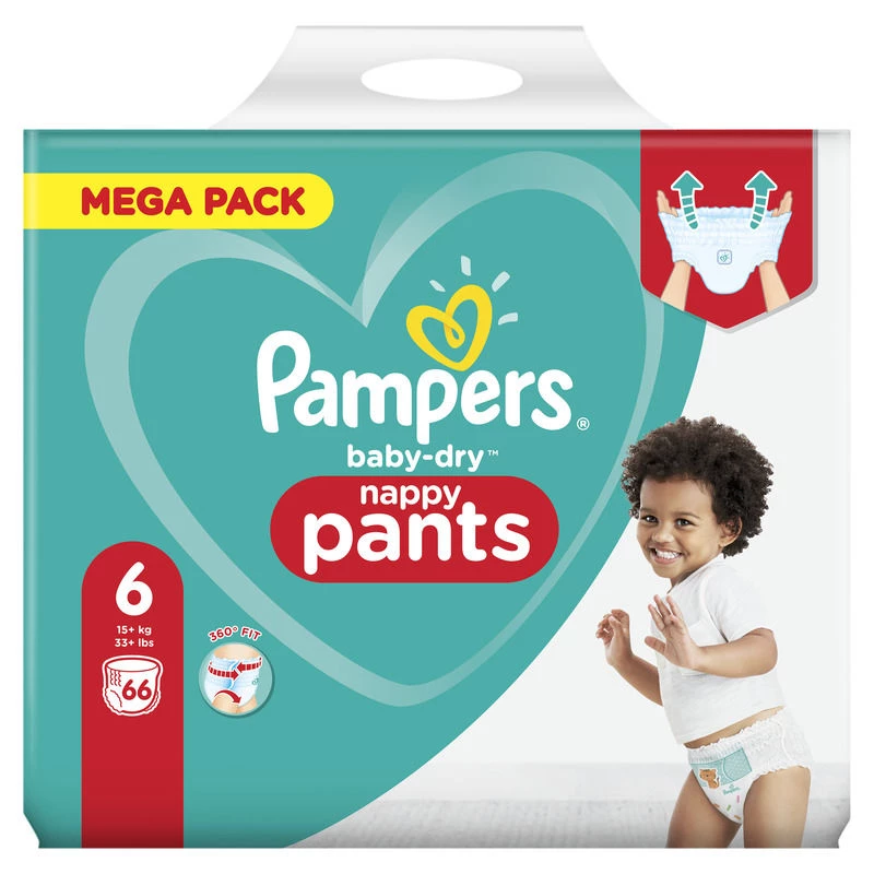 Pampers Bb Dry Pants T6x66 Meg