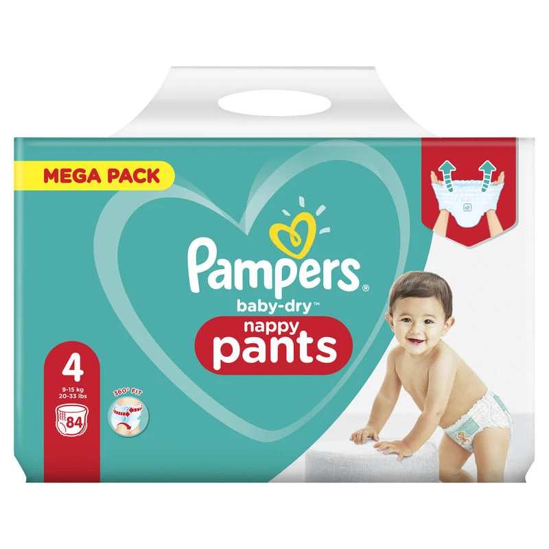 Pampers Bb Dry Pants T4x84 Meg