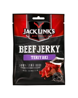 Teriyaki di manzo essiccato, 25 g - JACK LINKS